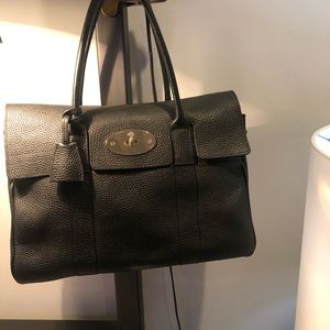 Mulberry Bayswater Leather Satchel.
